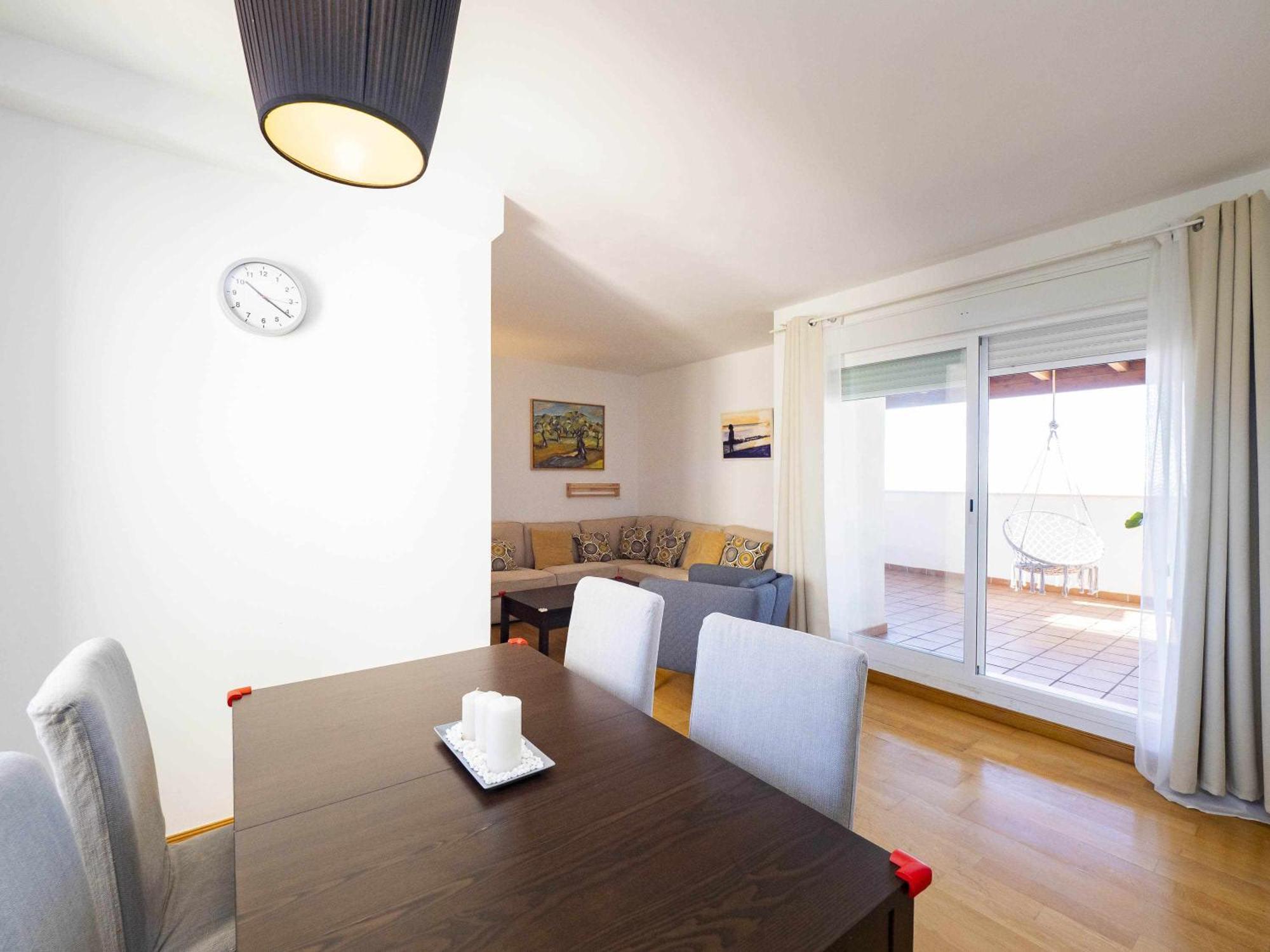 Apartmán Atico Con Vistas Al Mar Piscina Y Parking Màlaga Exteriér fotografie